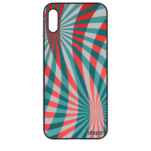 фото Чехол на honor 8a, "спирали" иллюзия геометрия utaupia