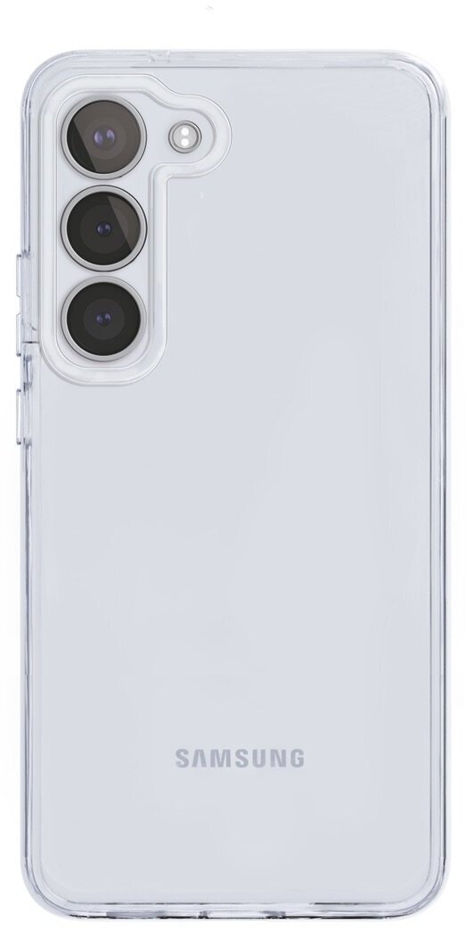 Чехол защитный VLP Crystal Case для Samsung Galaxy S23+, прозрачный - фото №1