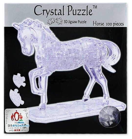 Головоломка 3D Crystal Puzzle Лошадь - фото №13