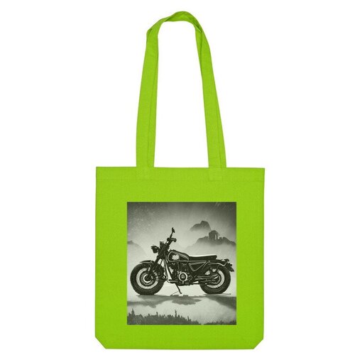 Сумка шоппер Us Basic, зеленый сумка мотоцикл зеленый
