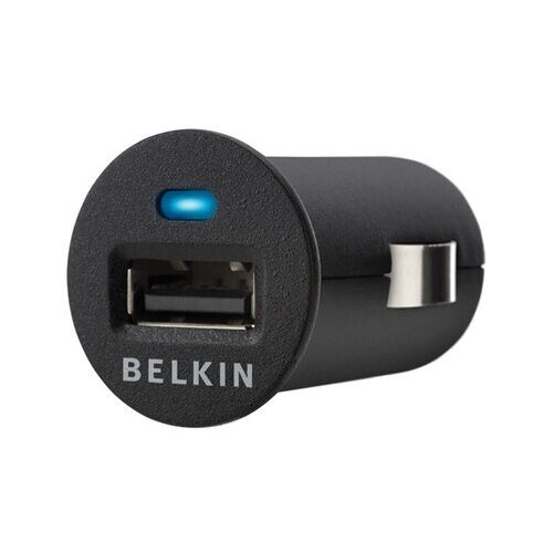 Автозарядка Micro Belkin USB 1A - Black