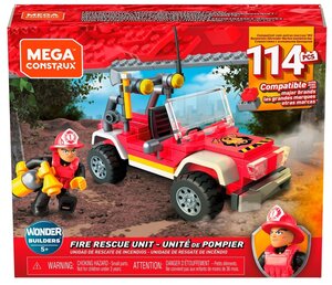 Конструктор Mega Construx Wonder Builders GLK53 Пожарно-спасательный расчет, 114 дет.