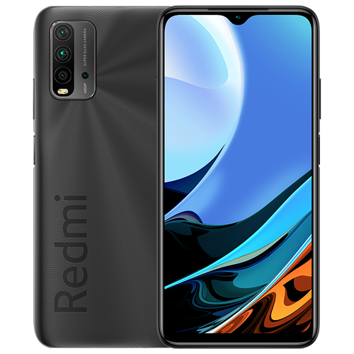 фото Смартфон xiaomi redmi 9t 4/64gb, carbon gray