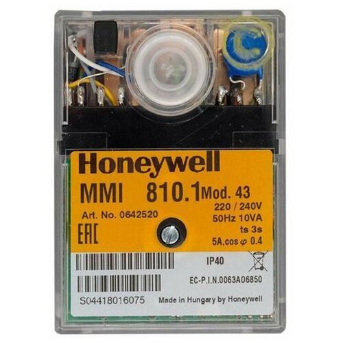 Блок управления Satronic/Honeywell MMI 810.1 Mod 43 0622520U блок управления горением honeywell satronic mmi 962 1 mod 23 6256