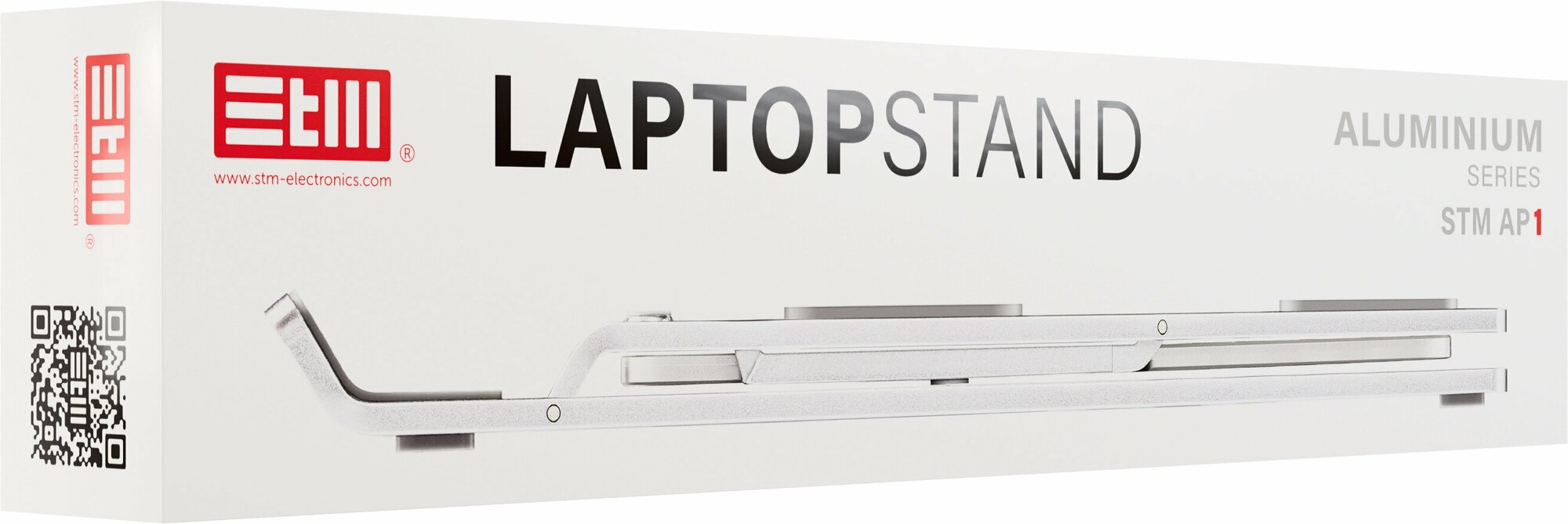 Регулируемая алюминиевая подставка для ноутбука/планшета STM, до 15.6 дюймов, 6 углов наклона, AP1