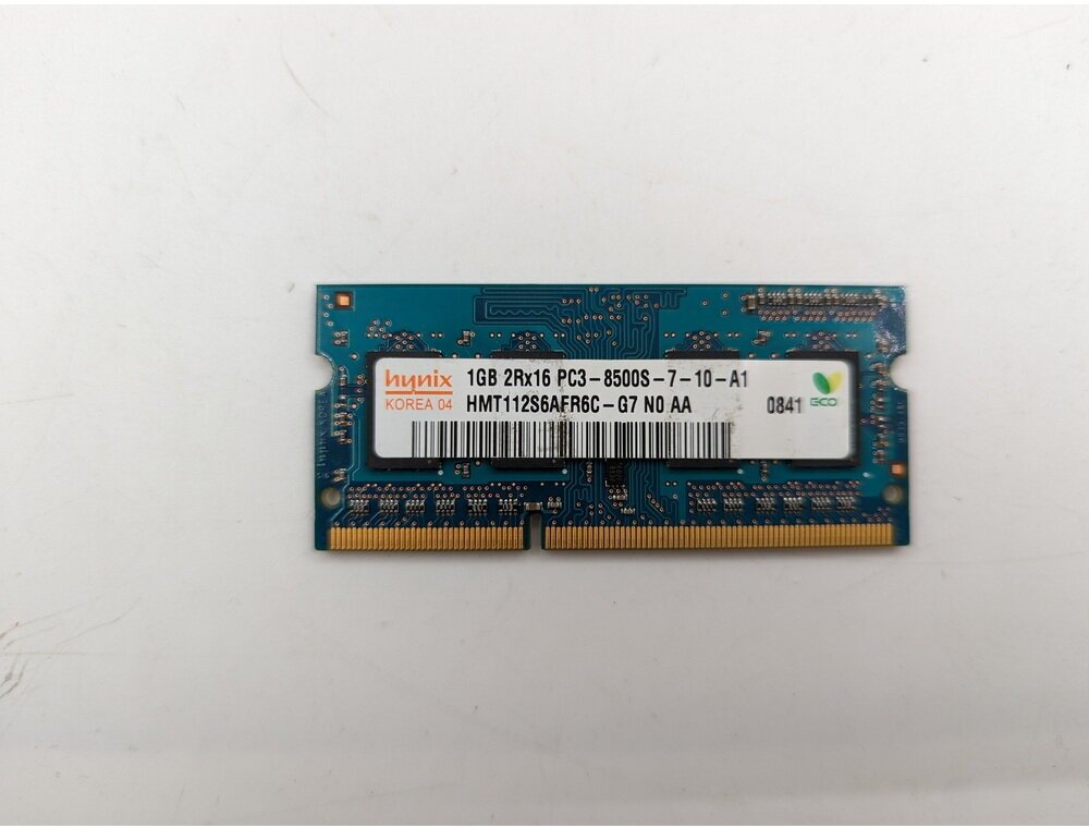 Модуль памяти hmt112s6afr6c-g7, DDR3, 1 Гб ОЕМ