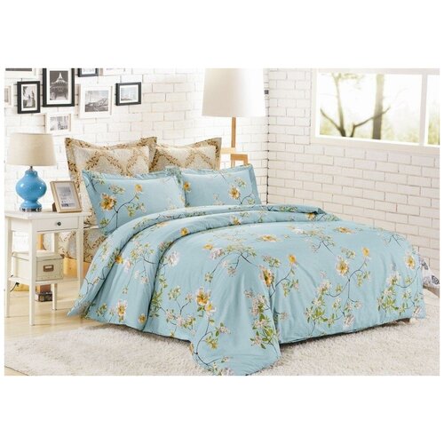 фото Постельное белье из сатина с-191 2 спальный valtery