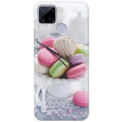 фото Cиликоновый чехол на realme c15 / рилми с15 с принтом "из парижа" gosso