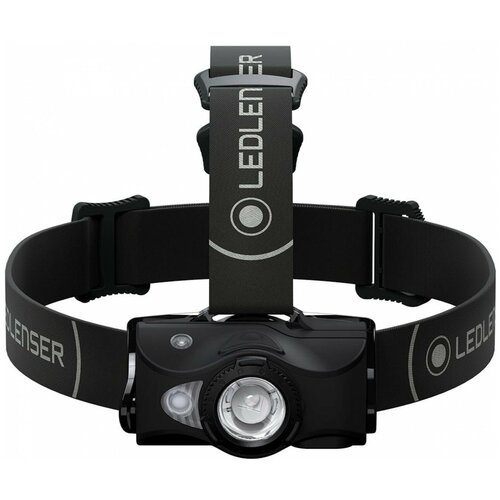 Налобный фонарь LED LENSER MH8 черный/серый