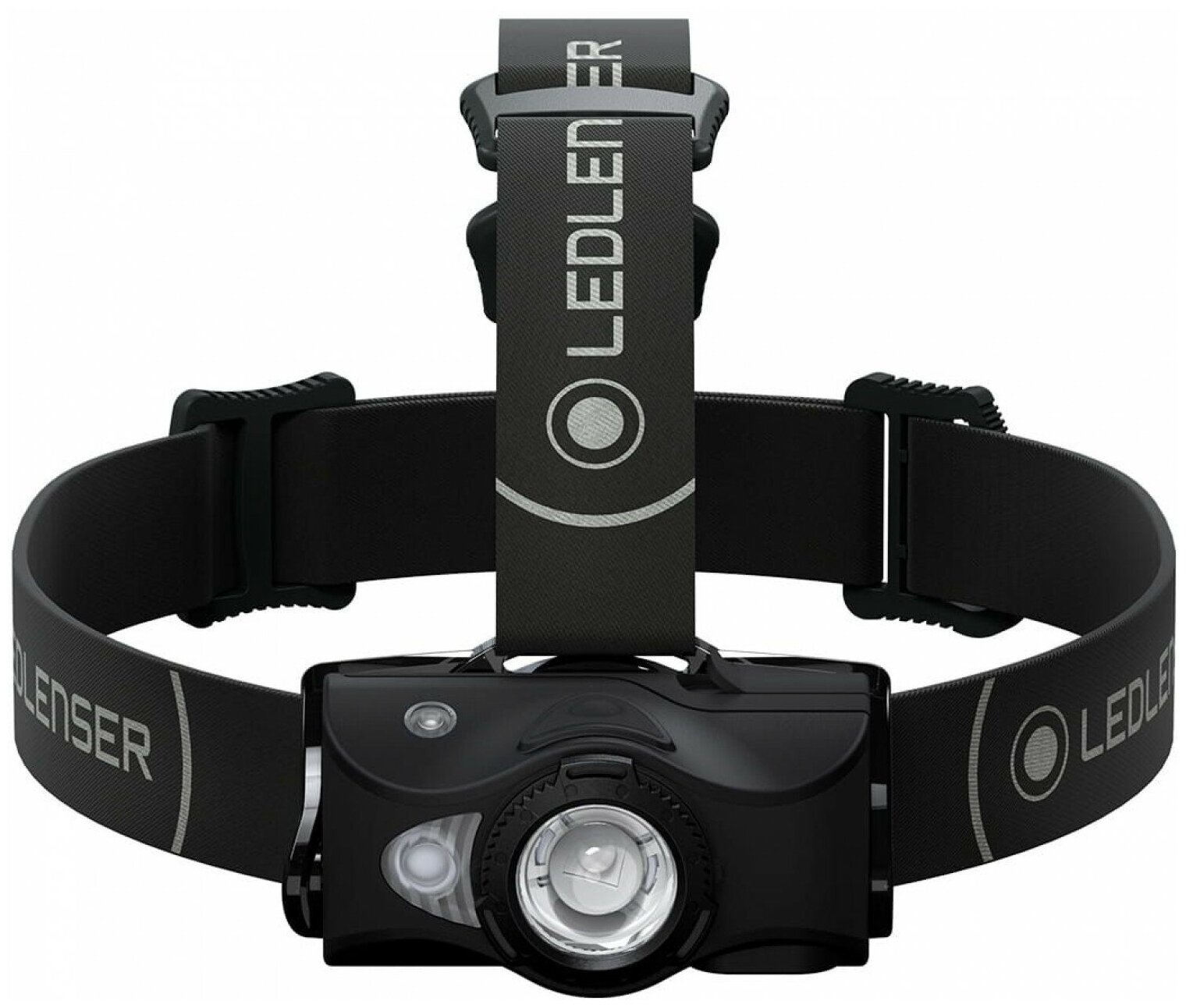 Налобный фонарь LED LENSER MH8, черный / серый [502156] - фото №1