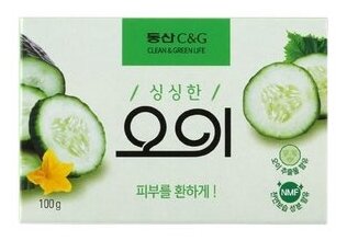 Мыло с экстрактом огурца CLIO New Cucumber Soap 100g