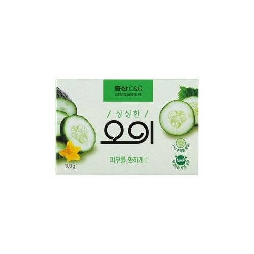 Мыло с экстрактом огурца CLIO New Cucumber Soap 100g мыло туалетное с экстрактом ириса clio new iris soap