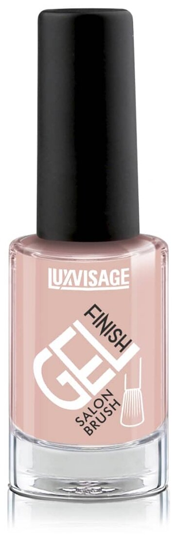 LUXVISAGE Лак для ногтей Gel finish, 9 мл, 26 чайная роза