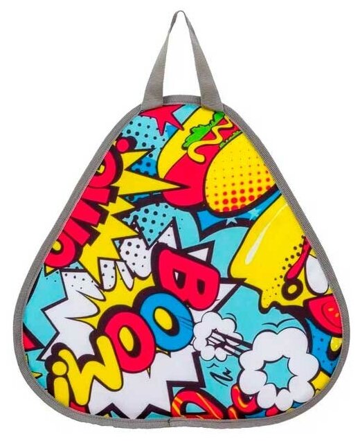 фото Ледянка Тяни-Толкай мягкая треугольная Pizza