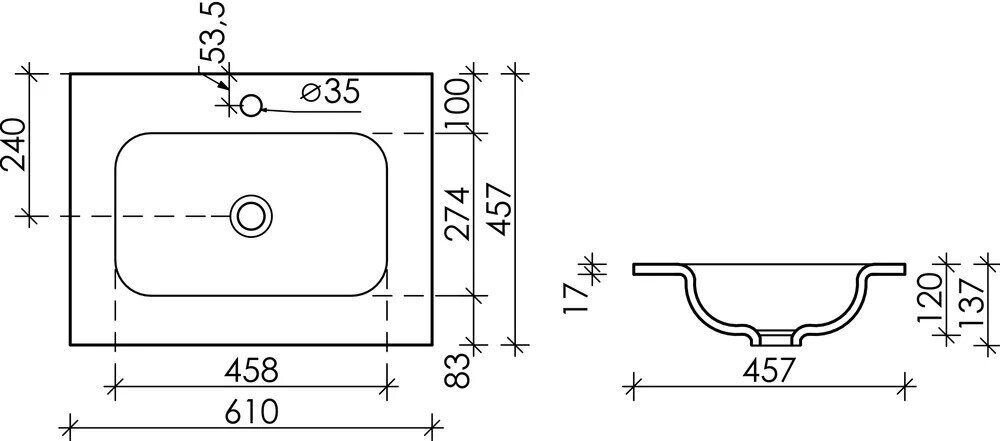 Тумба под раковину Sancos Snob R 60 SNR60W bianco - фото №4