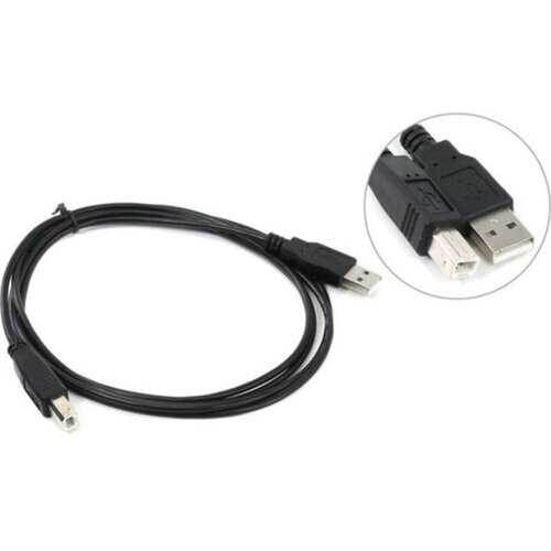 Кабель USB 2.0 A -> B BaseLevel BL-USB2-AmBm 1.8 метра кабель defender usb04 10 usb2 0 a usb b 3м черный