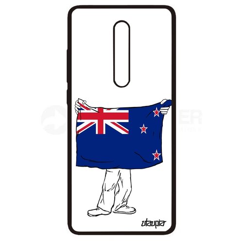 фото Чехол на мобильный xiaomi mi 9t pro, "флаг новой зеландии с руками" государственный страна utaupia