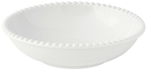 Тарелка суповая Tiffany, белая, 20 см (Easy Life)