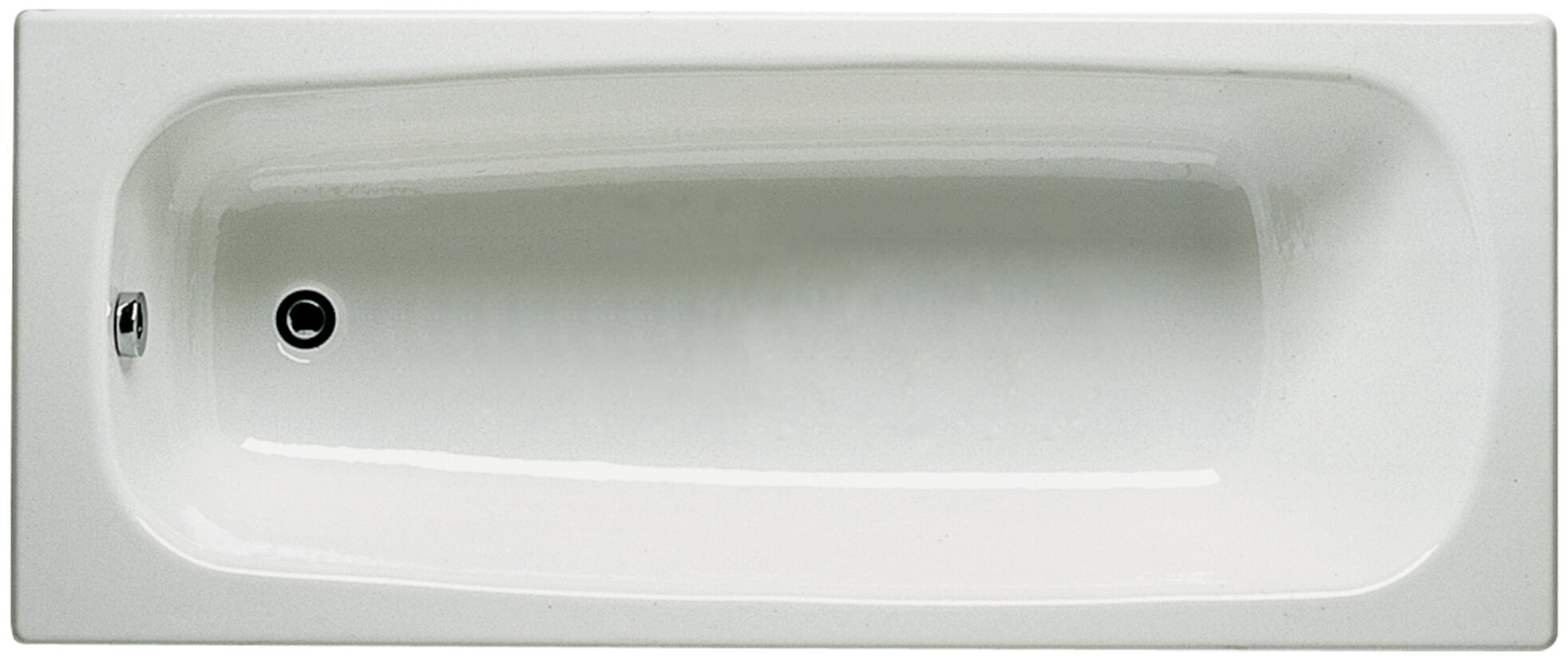 Чугунная ванна Roca Continental 150x70 см, без антискользящего покрытия 21290300R