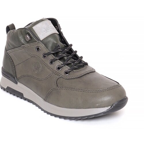 фото Кроссовки rieker, размер 45, зеленый, хаки