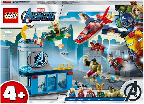 Конструктор LEGO Marvel Super Heroes 76152 Avengers Мстители: гнев Локи, 223 дет.