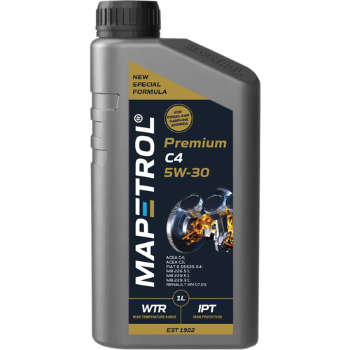 Моторное масло Mapetrol Premium C4 5W-30 1л