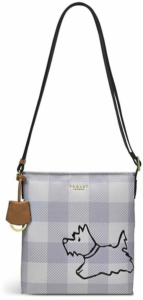 Сумка кросс-боди Radley, фактура рельефная, бежевый