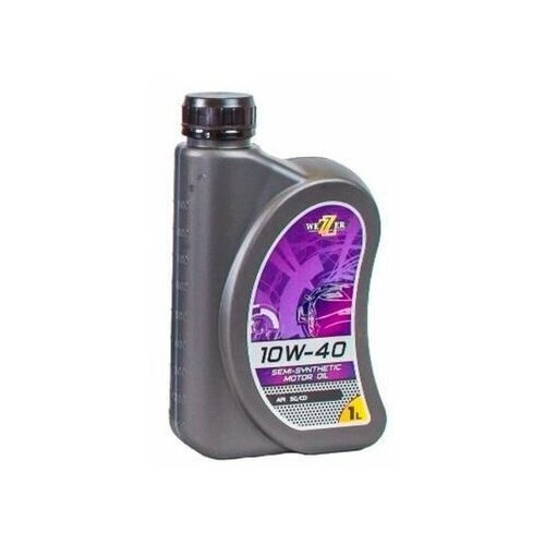 Моторное масло Wezzer 10W-40 полусинтетическое 1 л.