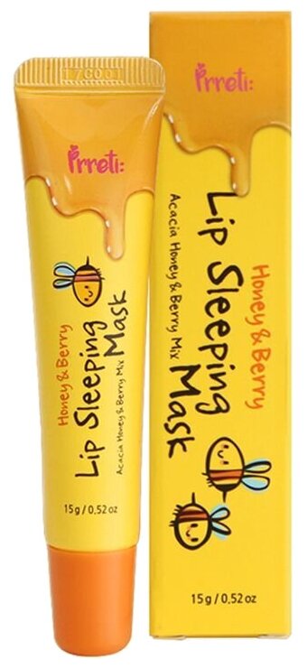 фото Prreti Маска для губ Honey & Berry