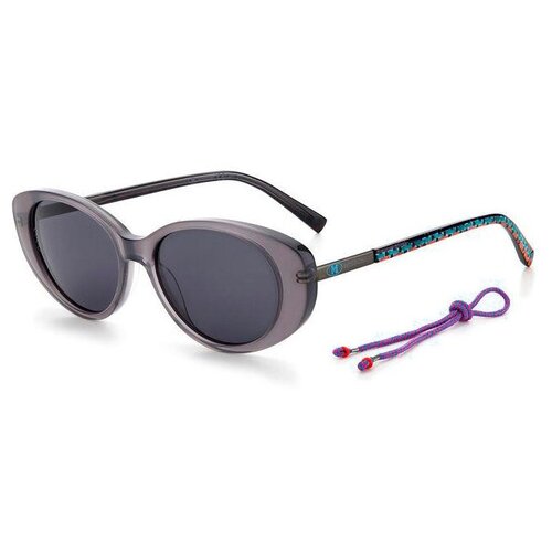 фото Солнцезащитные очки m missoni, прямоугольные, оправа: пластик, для женщин, черный