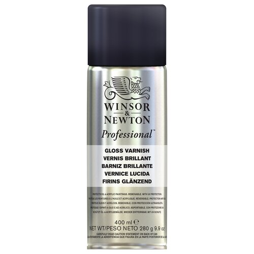Купить Winsor & Newton Professional Gloss Varnish для масла и акрила, 400 мл, прозрачный