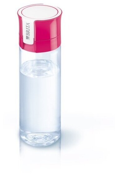 Фильтр-бутылка Brita Fill&Go Vital розовый - фотография № 3
