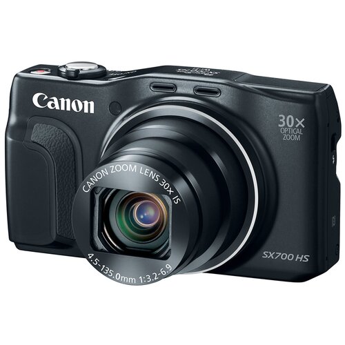 Фотоаппарат Canon PowerShot SX700 HS черный 2190000₽