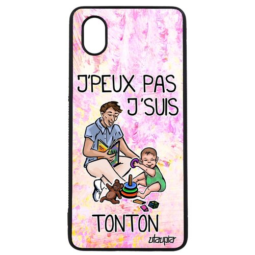 фото Чехол на смартфон samsung galaxy a01, "не могу - стал дядей!" семья карикатура utaupia