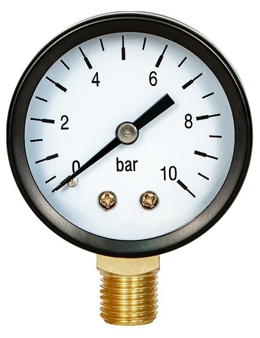 фото Манометр d=50мм, радиальный G 1/4" НР, 10бар