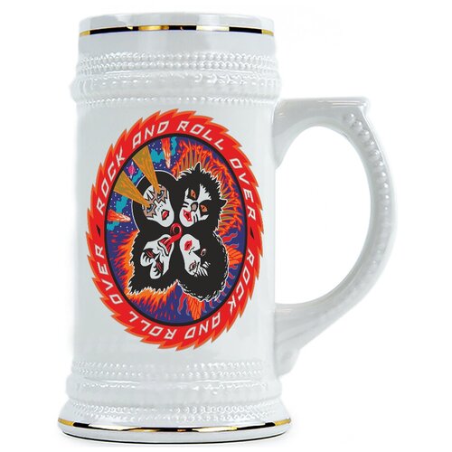 фото Пивная кружка rock and roll , рок-н-ролл drabs