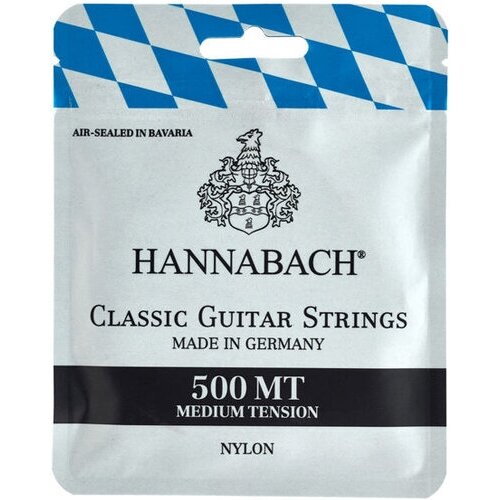 Комплект струн для классической гитары Hannabach E500MT комплект струн для классической гитары hannabach e728mt