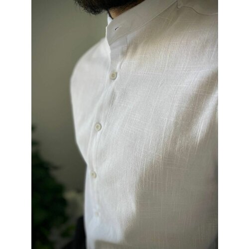 фото Рубашка skos fashion, размер xl, белый