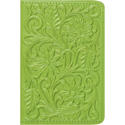 Обложка для паспорта Кожевенная Мануфактура, мультиколор