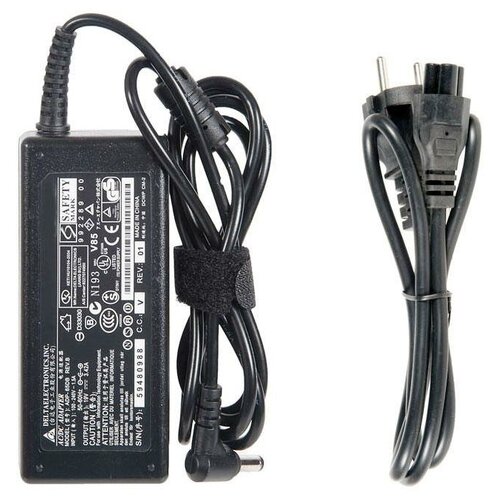 Блок питания RocknParts Zip 19V 3.42A 65W для Asus A6/F2/F3/W5/U5 Series 420028 power supply блок питания зарядка zeepdeep для ноутбука asus k40 k50 a6 f2 f3 w5 u5 series 19v 4 74a 90w 5 5х2 5 с кабелем