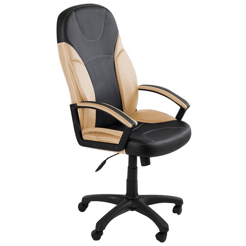 фото Компьютерное кресло tetchair твистер для руководителя, обивка: искусственная кожа, цвет: черный/синий