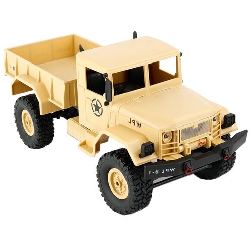 Грузовик WPL B14R RTR, 1:16, 35 см, желтый