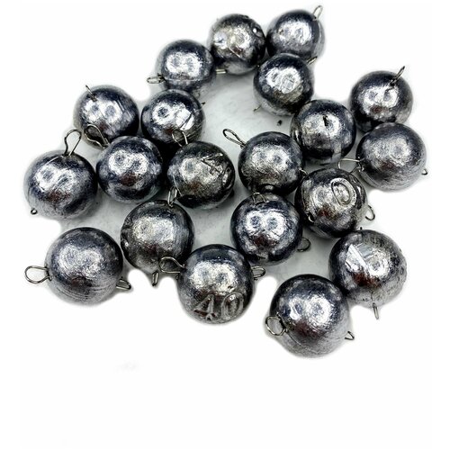 фото Набор грузил чебурашка микроджиг разборная (20 шт 40 гр.) россия fish raid