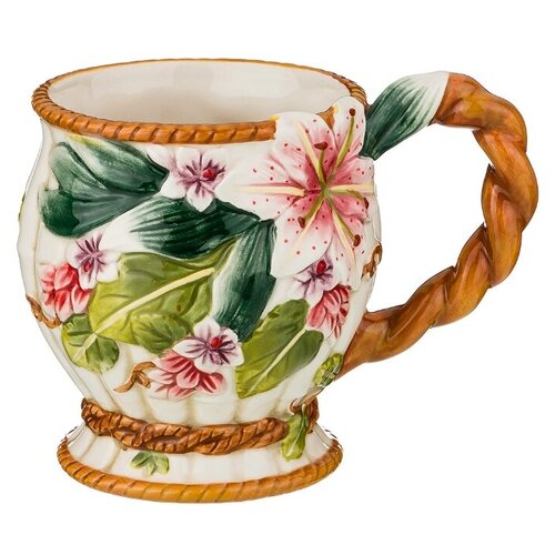 фото Кружка lefard лилия, 350 мл, мультиколор