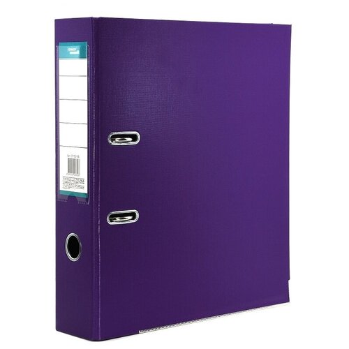 Папка-регистратор STANGER 75 мм двухстороннее покрытие PVC, фиолетовая