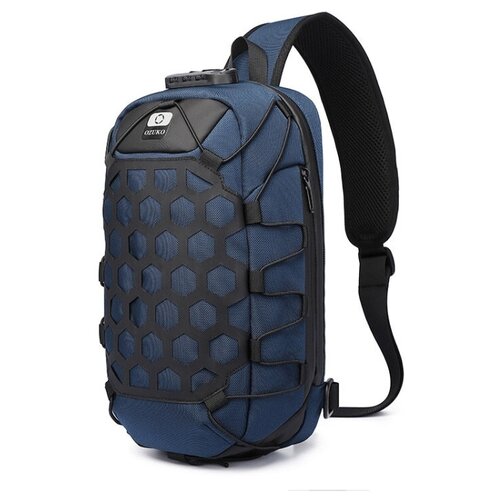 фото Рюкзак однолямочный ozuko 9357 blue