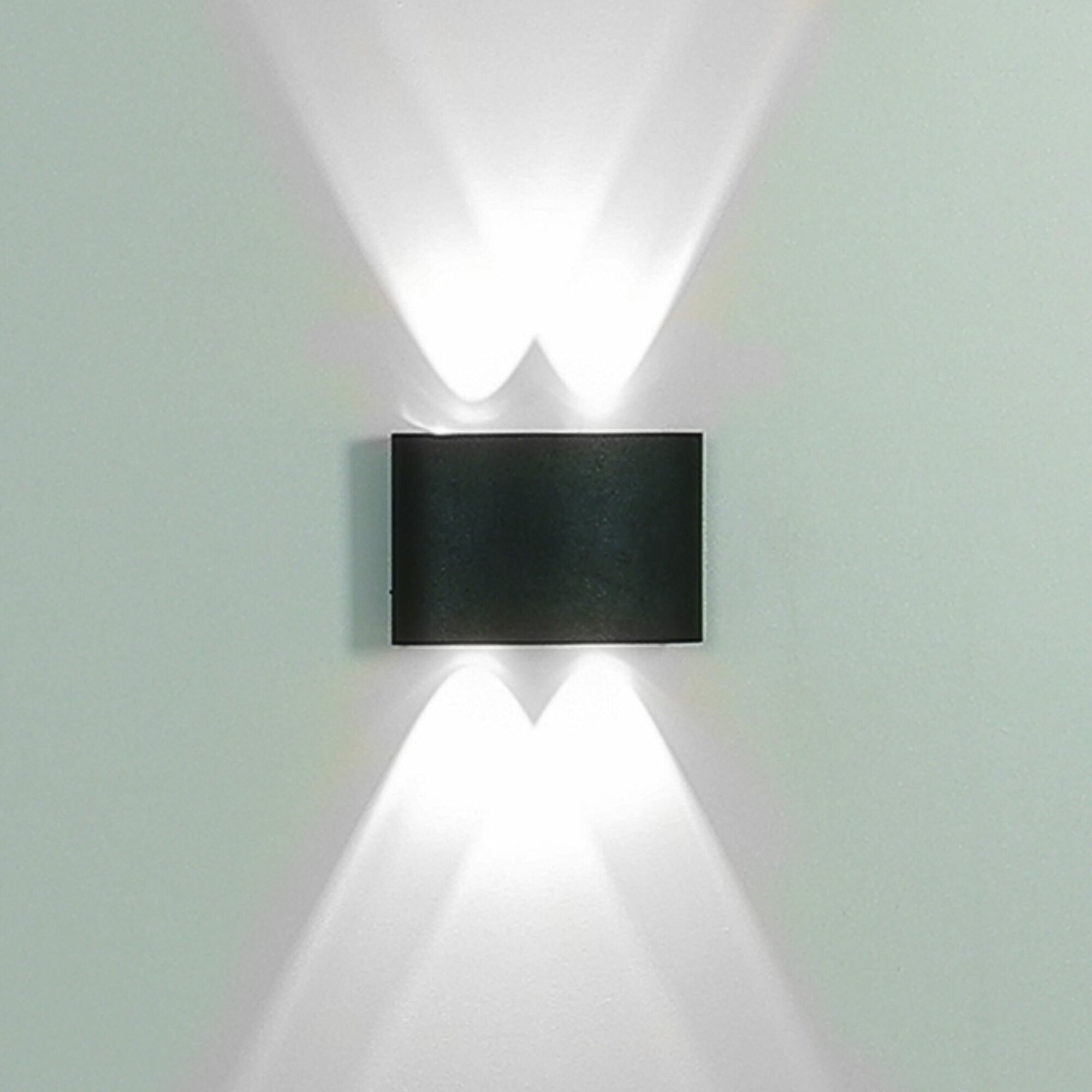 Светильник настенный светодиодный уличный Duwi «Nuovo» IP54 цвет черный - фото №2