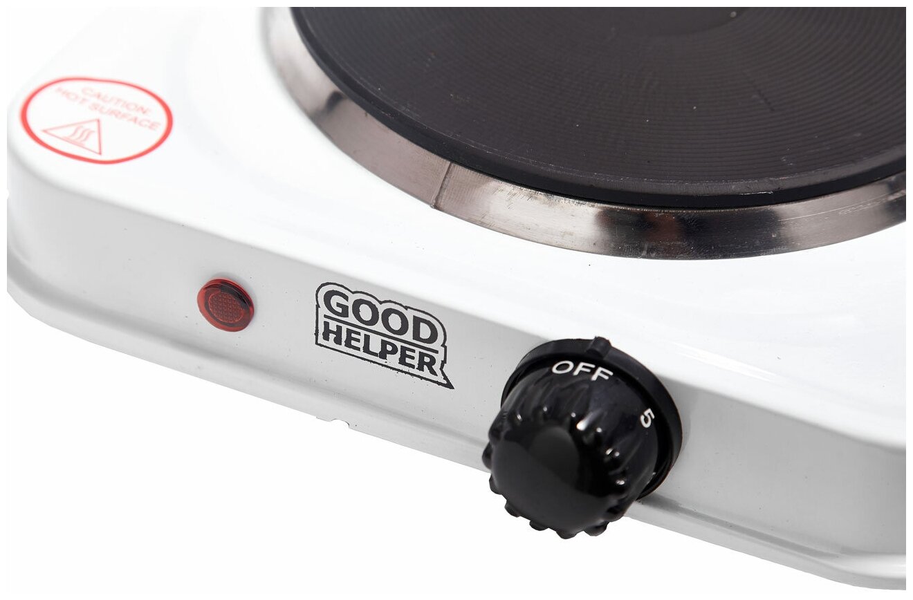 Плита кухонная Goodhelper ES-10P10 белый . - фотография № 3