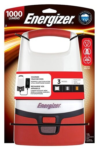 Фонарь кемпинговый Energizer USB Area Lantern