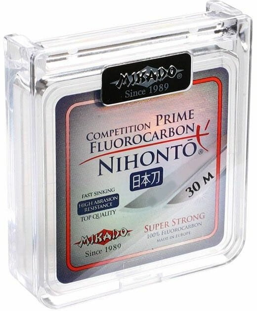 Леска мононить Mikado NIHONTO FLUOROCARBON PRIME 0,12 (30 м) - 1.32 кг. уп.=1 шт, шт